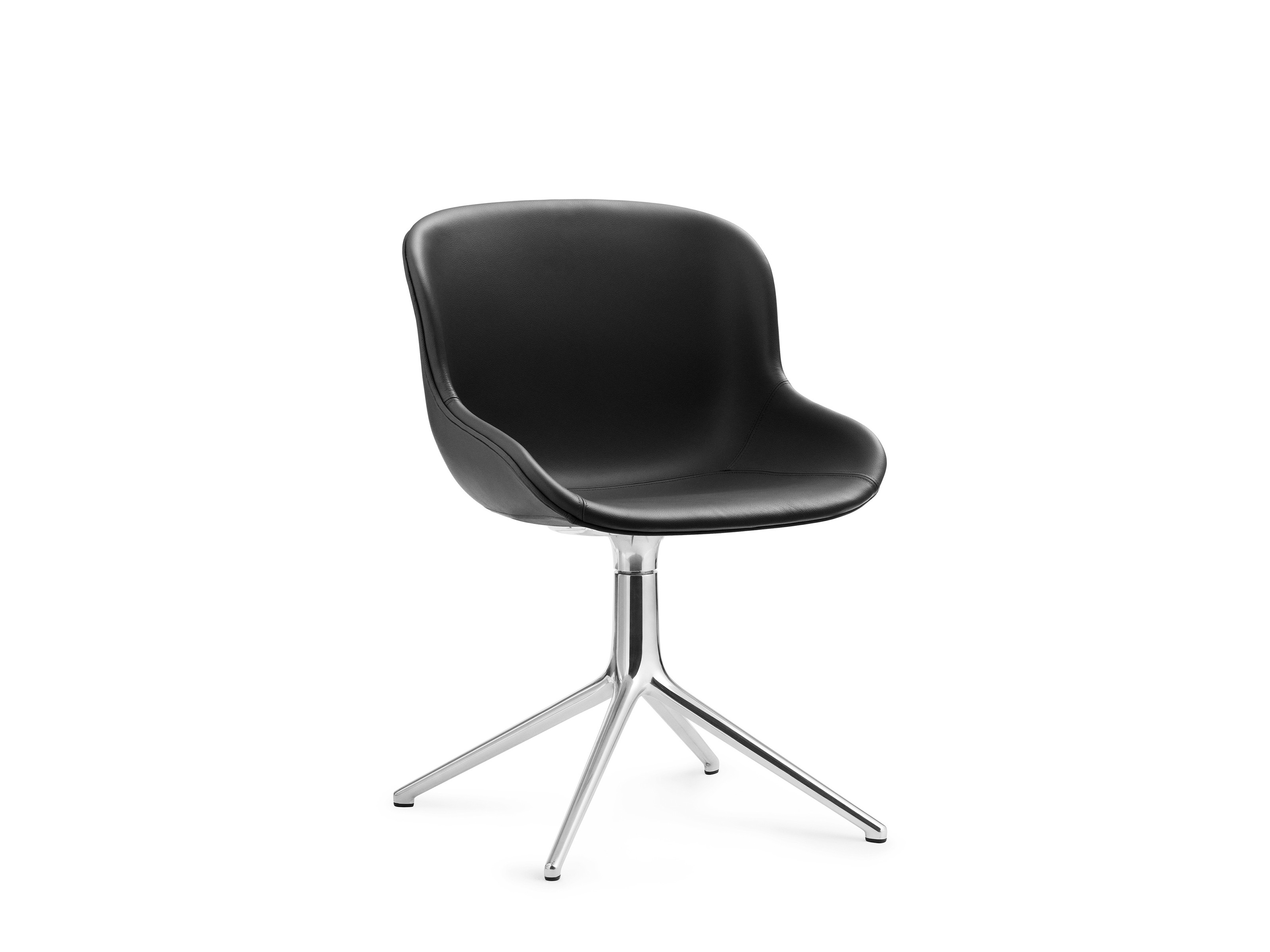 Buy the Normann Copenhagen Hyg Swivel Chair Four Star Base with