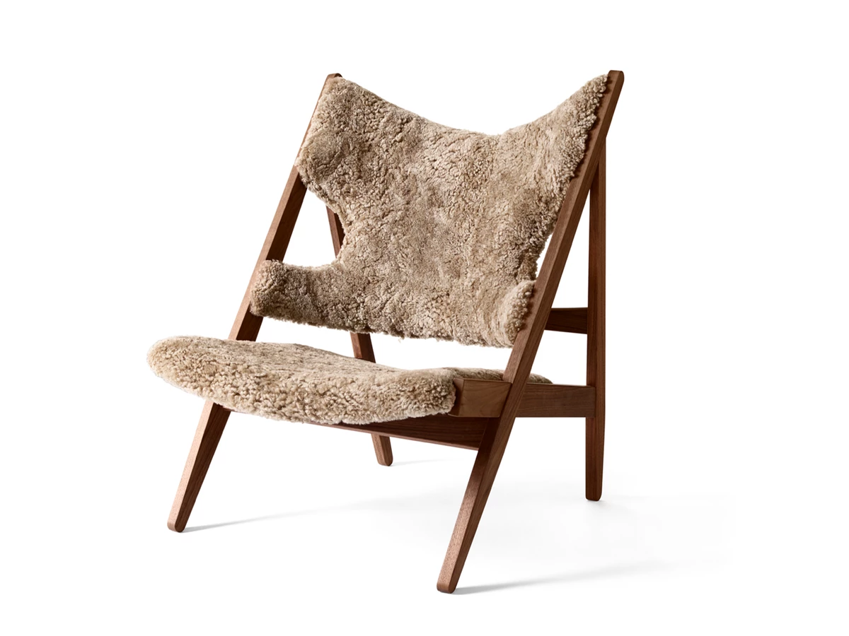 Audo Copenhagen Knitting Chair - Sheepskin