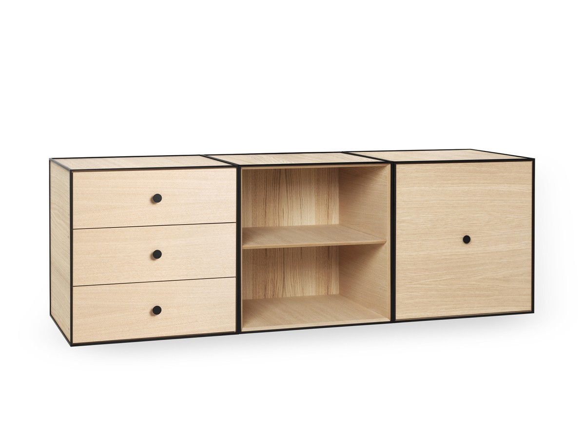Audo Copenhagen Frame 49 Trio Wall-mounted Sideboard