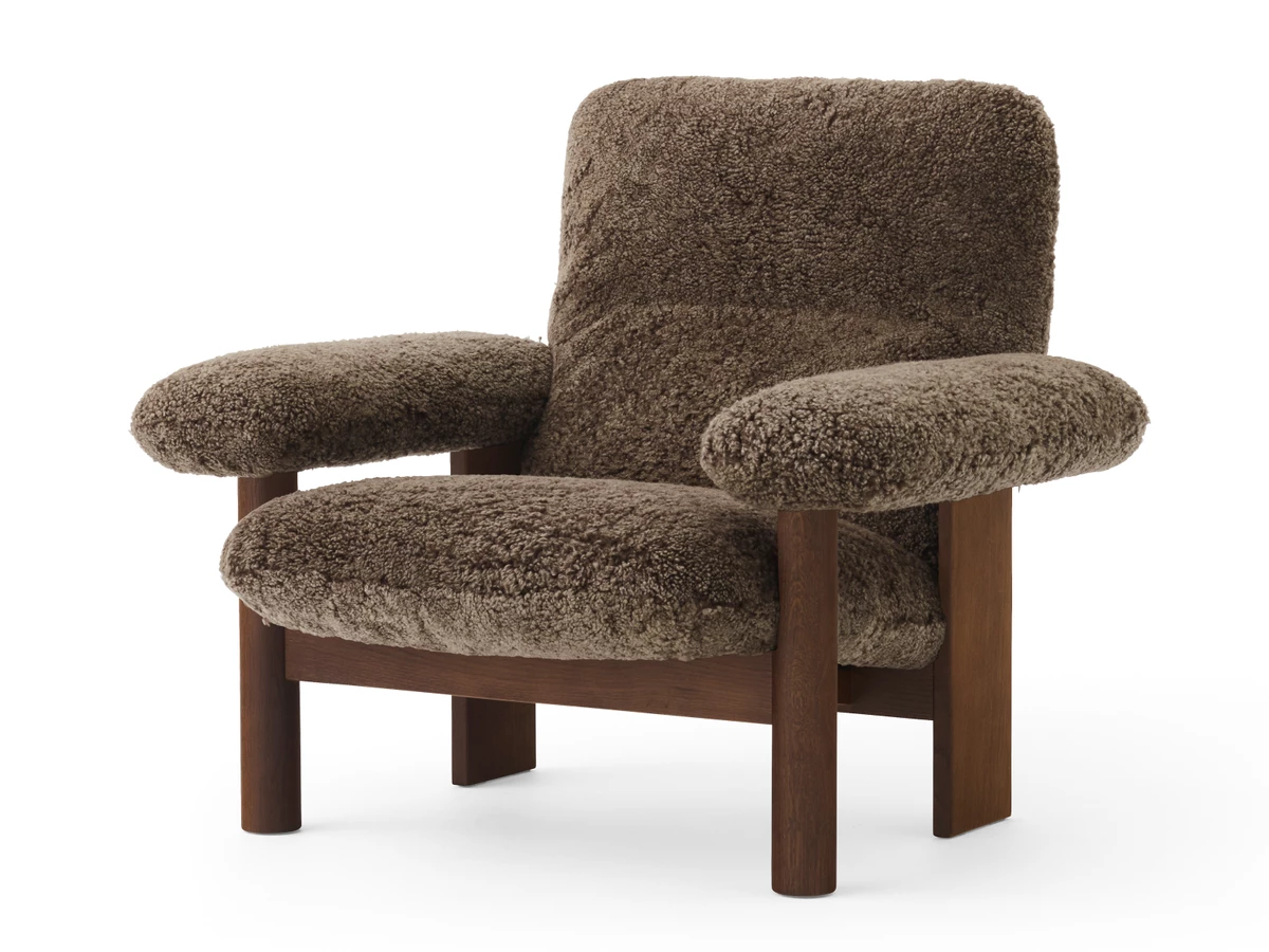 Audo Copenhagen Brasilia Lounge Chair - Sheepskin
