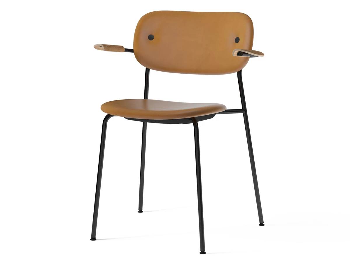 Audo Copenhagen Co Dining Armchair - Fully Upholstered - Leather