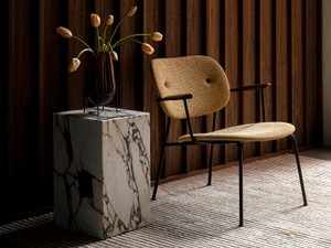 Audo Copenhagen Co Lounge Chair - Fully Upholstered - Fabric