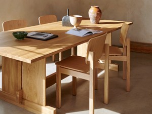 Fogia Mono Dining Chair - Wooden Base
