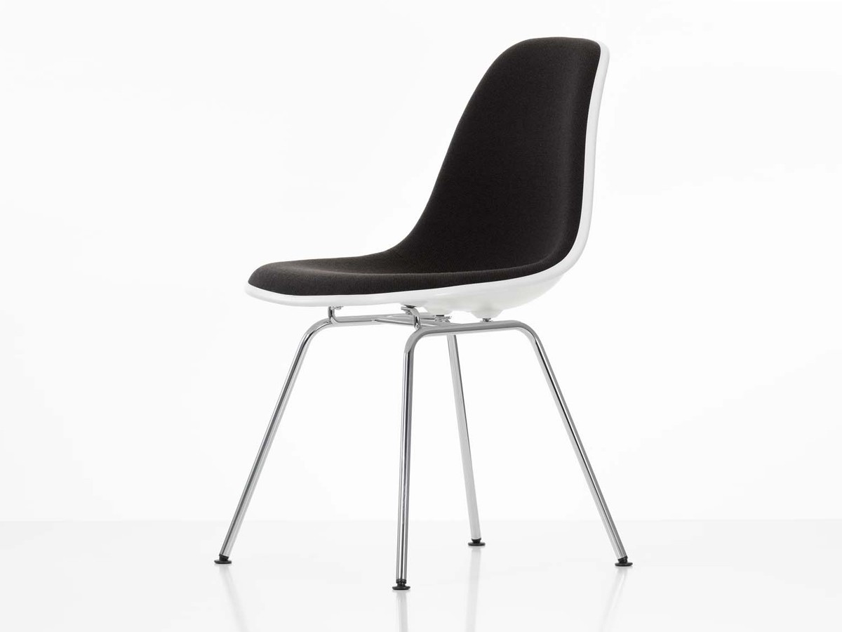 Vitra DSX Eames Plastic Side Chair - Upholstered