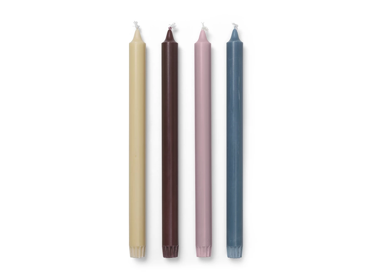 Ferm Living Pure Candles - Set of 4