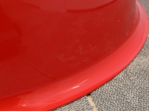 Ex-Display Verpan Panto Pop Lounge Chair - Set of 3