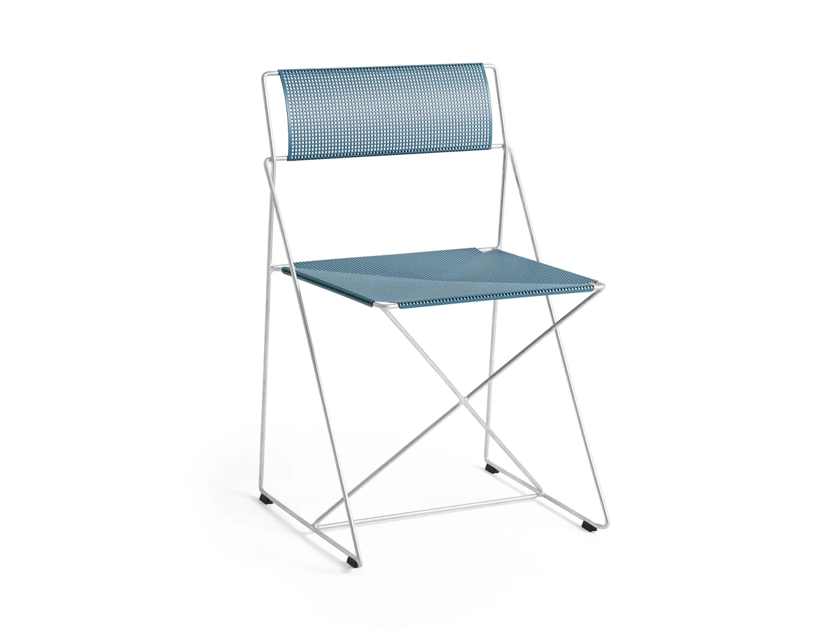 HAY X-Line Chair - Galvanised Frame