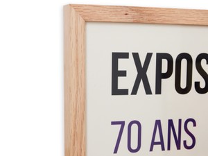 HKLIVING Framed Artwork - Parisian Metro