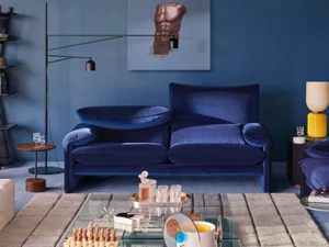 Cassina 675 Maralunga 40 Maxi 2 Seater Sofa