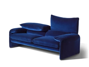 Cassina 675 Maralunga 40 Maxi 2 Seater Sofa