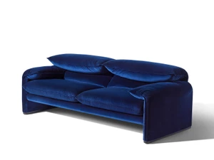 Cassina 675 Maralunga 40 Maxi 2 Seater Sofa