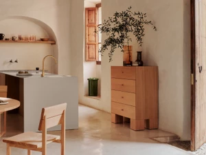 Ferm Living Kuben Drawers 1x4