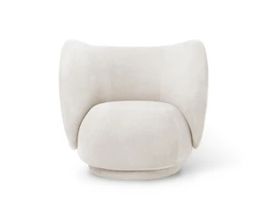 Ferm Living Rico Lounge Chair with Swivel Base