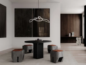 101 Copenhagen Ghost Chandelier - Mini - Chrome