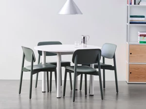 HAY Annex Table Round with Metal Base