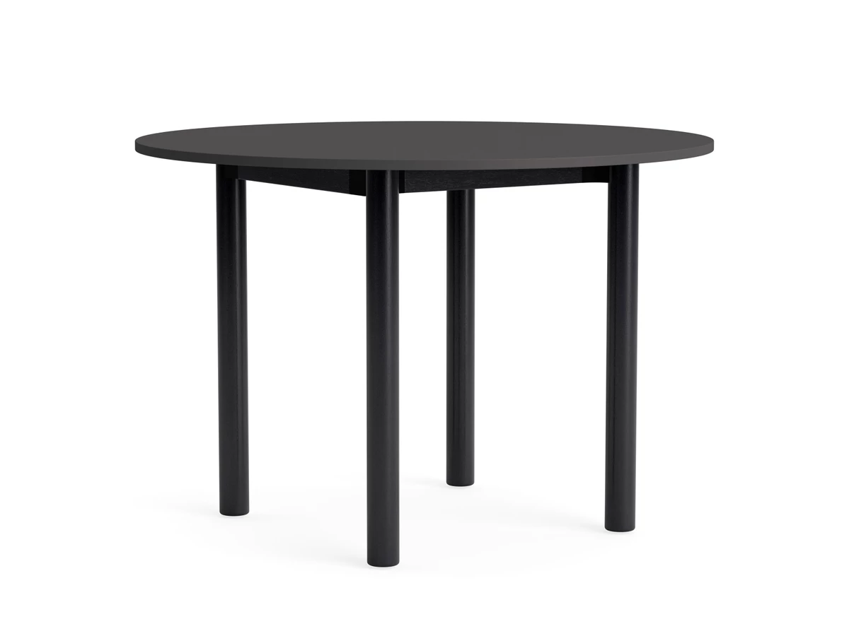 HAY Annex Table Round with Wood Base
