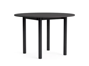 HAY Annex Table Round with Wood Base