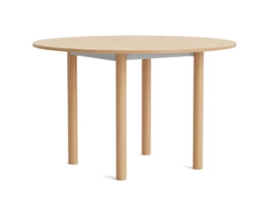 HAY Annex Table Round with Wood Base