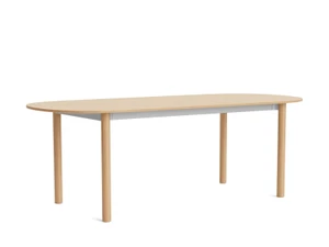 HAY Annex Table Oblong with Wood Base
