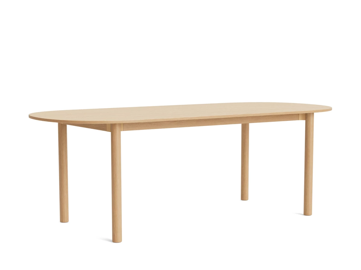 HAY Annex Table Oblong with Wood Base