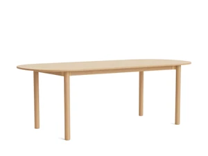 HAY Annex Table Oblong with Wood Base