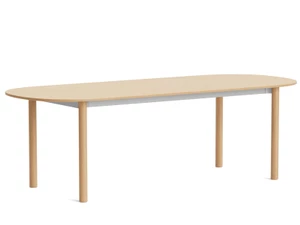 HAY Annex Table Oblong with Wood Base