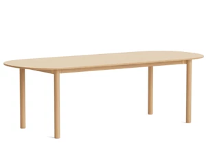 HAY Annex Table Oblong with Wood Base