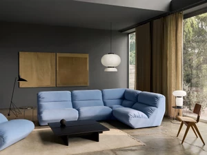 &Tradition AV54 AV55 Hi Lo Corner Modular Sofa - Configuration C
