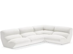 &Tradition AV54 AV55 Hi Lo Corner Modular Sofa - Configuration C