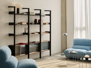 &Tradition IF3 Rombe Shelving System - Full Bay Cabinet