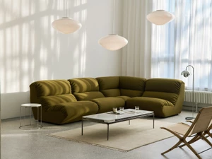 &Tradition AV54 AV55 Hi Lo Corner Modular Sofa - Configuration C