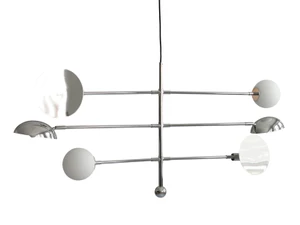 101 Copenhagen Sahn Chandelier - Chrome (5m)