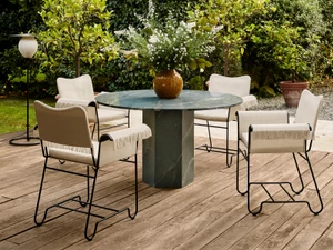GUBI Epic Outdoor Dining Table - Round