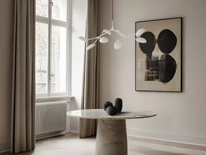 101 Copenhagen Drop Chandelier - Mini - White (5m)