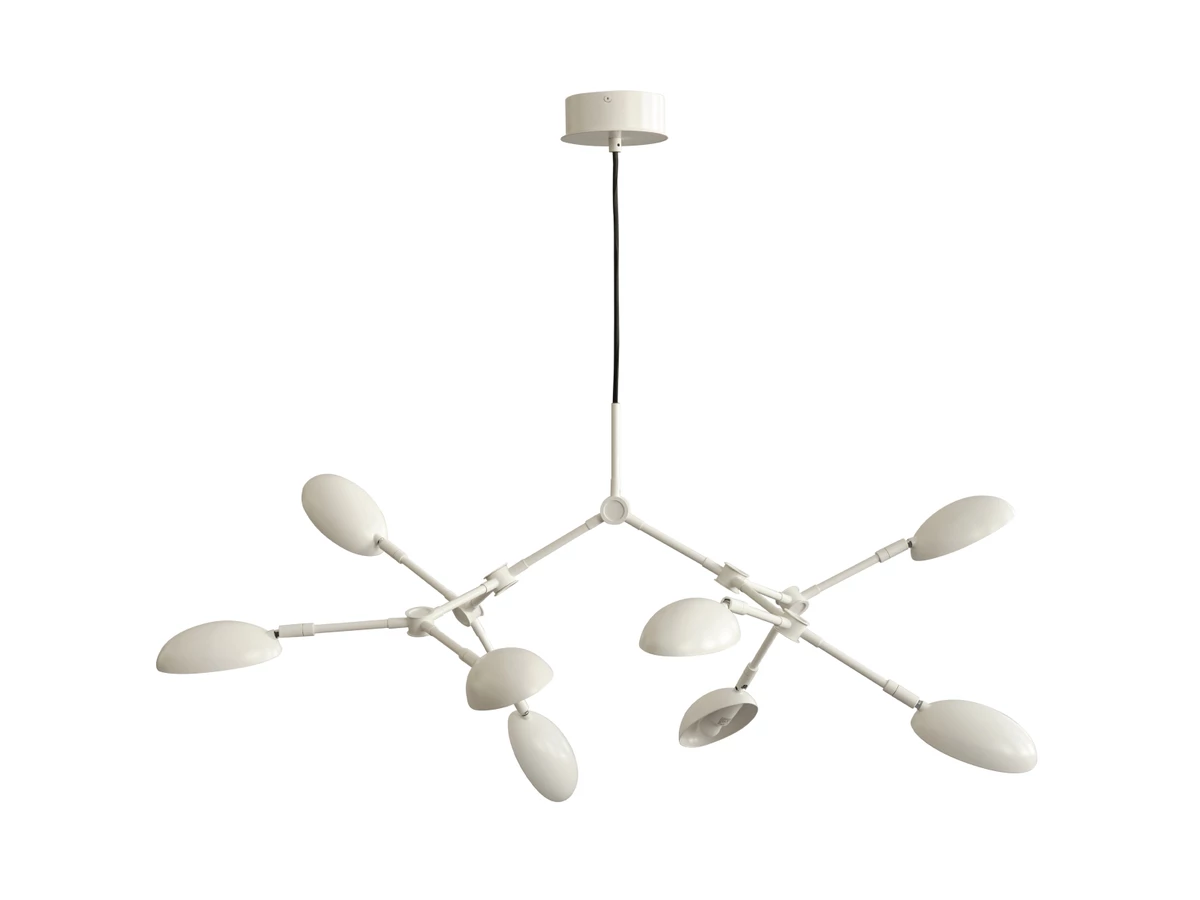 101 Copenhagen Drop Chandelier - Mini - White (5m)