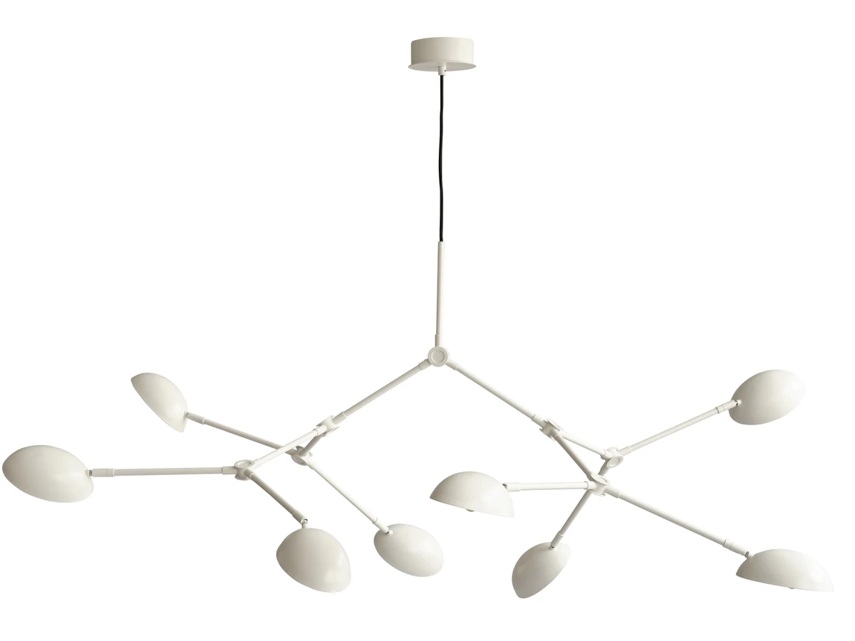 101 Copenhagen Drop Chandelier - White (5m)