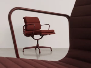 Vitra Eames EA 207 Soft Pad Chair