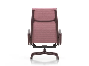 Vitra Eames EA 124 Aluminium Chair & EA 125 Ottoman