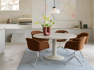 Muuto Midst Table with Marble Top