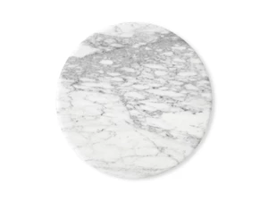 &Tradition VP11 Wire Stool Side Table with Marble Top