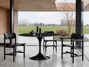 Knoll Studio Muecke Wood Collection - Side Chair