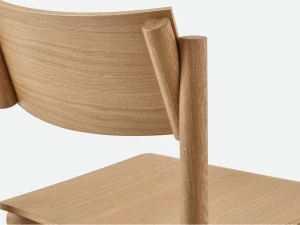 Knoll Studio Muecke Wood Collection - Side Chair