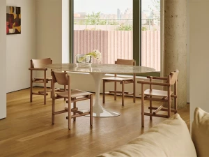 Knoll Studio Muecke Wood Collection - Side Chair