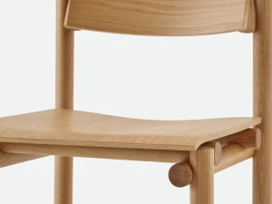 Knoll Studio Muecke Wood Collection - Side Chair