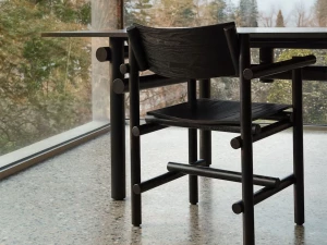 Knoll Studio Muecke Wood Collection - Armchair