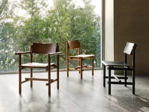 Knoll Studio Muecke Wood Collection - Armchair