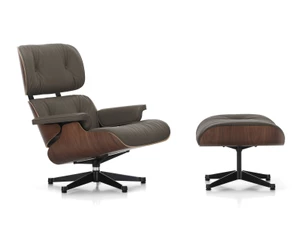 Vitra Eames Lounge Chair & Ottoman - Dark Walnut