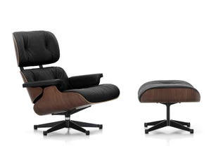 Vitra Eames Lounge Chair & Ottoman - Dark Walnut
