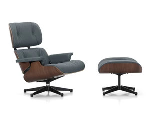 Vitra Eames Lounge Chair & Ottoman - Dark Walnut