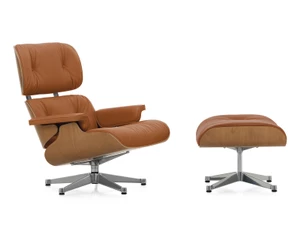 Vitra Eames Lounge Chair & Ottoman - Cherry